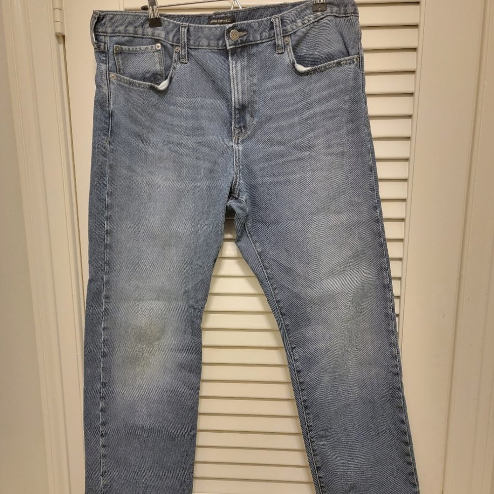 Banana Republic Men's Premium Performance Jeans Denim 38x31